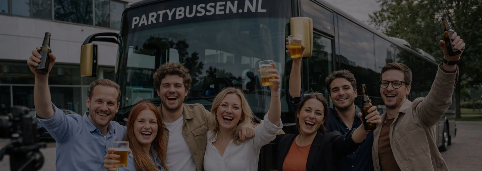 Huur een partybus en maak de rit al onderdeel van het feest of event