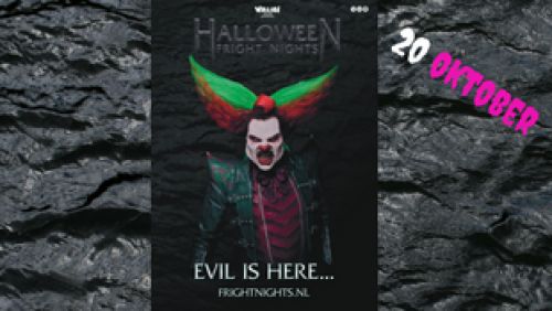 Busreis naar Walibi Fright Nights 20 oktober 2017