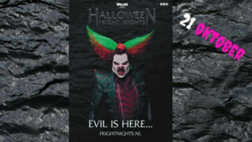 Busreis naar Walibi Fright Nights 21 oktober 2017