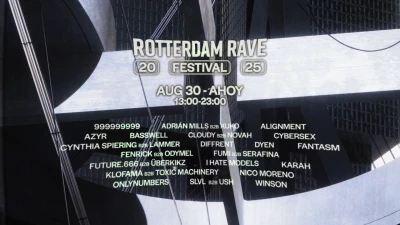 Busreis naar Rotterdam Rave Festival 2025