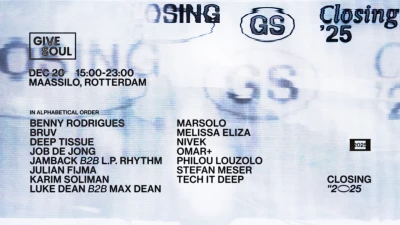 Bus naar Give Soul Indoor Closing 2025