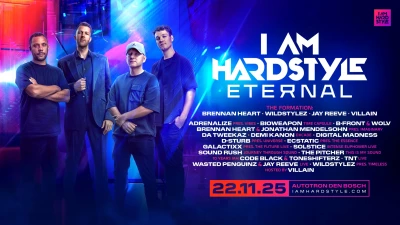 Bus naar I AM HARDSTYLE Eternal 2025