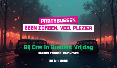 Bus naar Bij ons in brabant vrijdag 2026