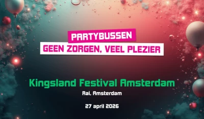Bus naar Kingsland Festival Amsterdam 2026