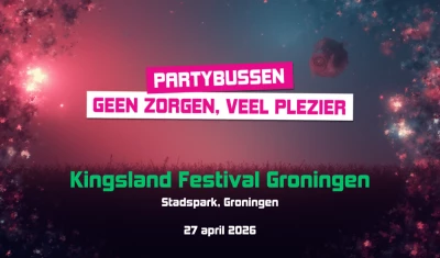 Bus naar Kingsland Festival Groningen 2026