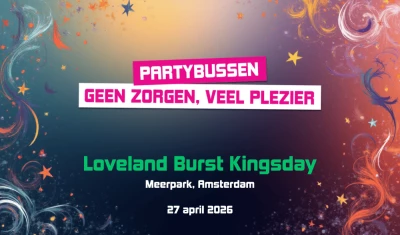 Bus naar Loveland Burst Kingsday 2026