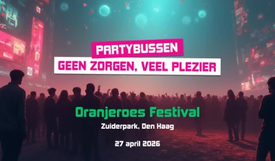Bus naar Oranjeroes Festival 2026