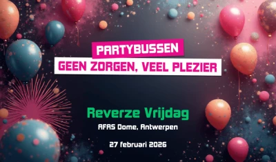 Bus naar Reverze Vrijdag 2026
