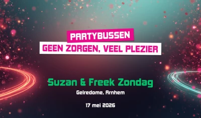 Bus naar Suzan en Freek zondag 17 mei 2026
