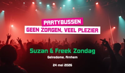 Bus naar Suzan en Freek zaterdag 24 mei 2026