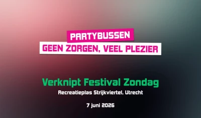 Busreis naar Verknipt Festival zondag 2026