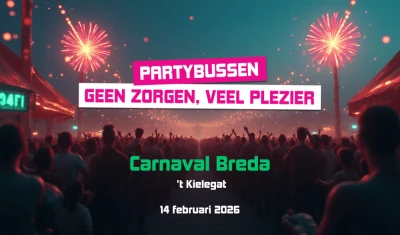 Busreis naar Carnaval Breda 2026