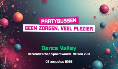 Busreis naar Dance Valley 2026