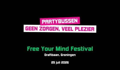 Busreis naar Free Your Mind Festival Groningen 2026