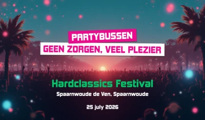 Busreis naar Hardclassics Festival 2026