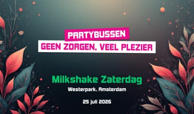 Bus naar Milkshake zaterdag 2026