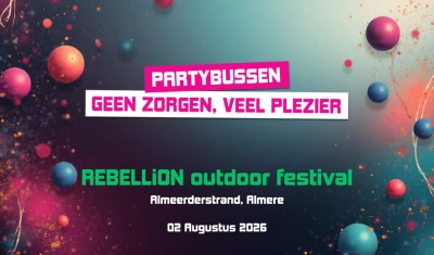 Bus naar REBELLiON Outdoor Festival 2026