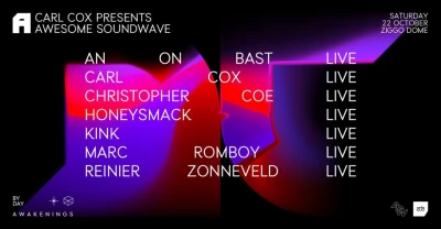 Busreis naar Awakenings Carl Cox presents Awesome Soundwave ADE 2022