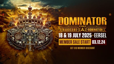 Busreis naar Dominator vrijdag 2025