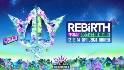 Bus naar Rebirth festival zaterdag