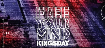 Bus naar Free Your Mind Kingsday